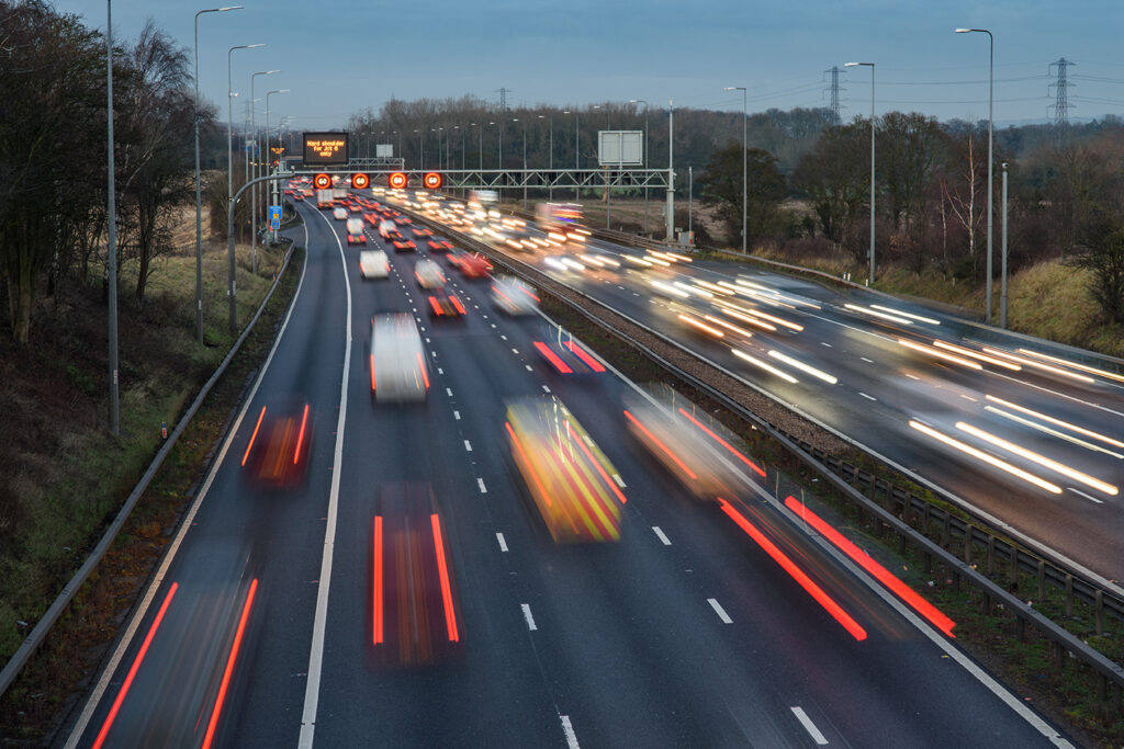 vehicles on uk road