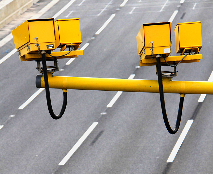 speed cameras on motorway