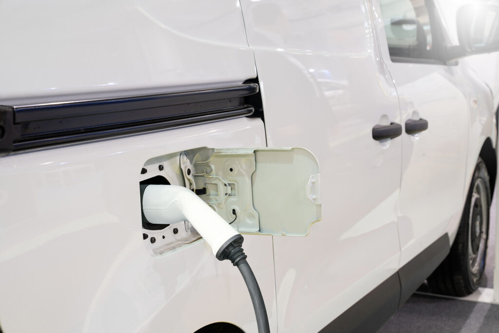 electric van charging